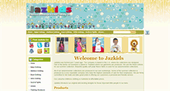 Desktop Screenshot of jazkids.com