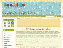 Tablet Screenshot of jazkids.com